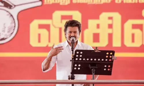 tvk chief vijay announces boons at womens day celebrations