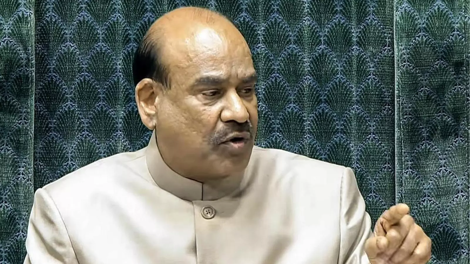 speaker om birla attended the lok sabha