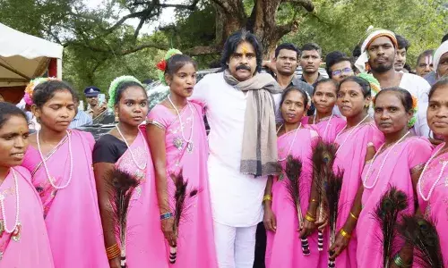 jana sena chief pawan kalyan will visit paderu today