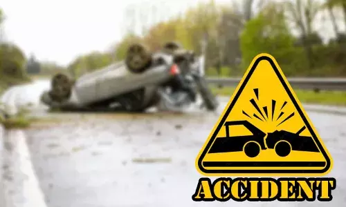 road accident occurred in medak district