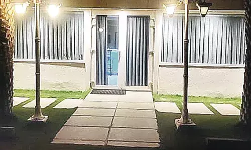 firing breaks out at moinabad pilot rohit reddys farmhouse