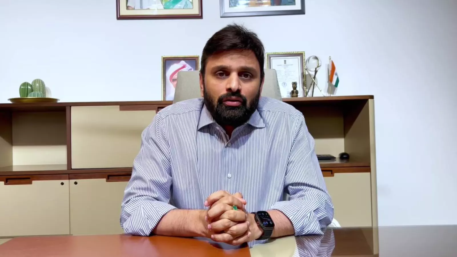 eluru MP putta mahesh responds to drug allegations