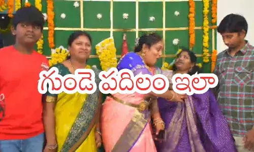 Woman collapsing suddenly due to sudden heart attack during a housewarming event Woman collapsing suddenly due to sudden heart attack during a housewarming event