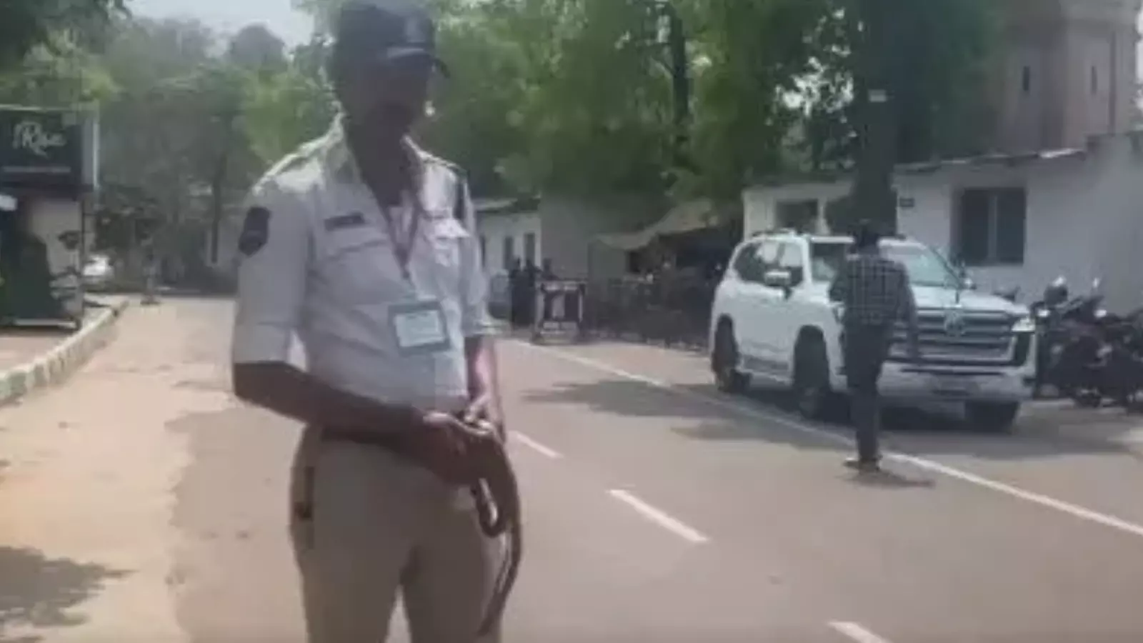 snake creates ruckus in telangana assembly premisis