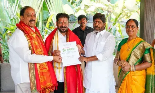 chief minister revanth reddy was invited to participate in the farmer festival