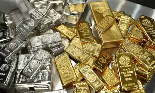 gold and silver prices have fallen sharply