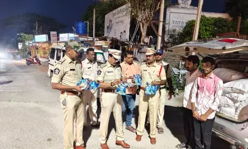 police foil illegal movement of tobacco products in chittoor district