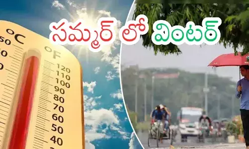 weather in the states of andhra pradesh and telangana has changed