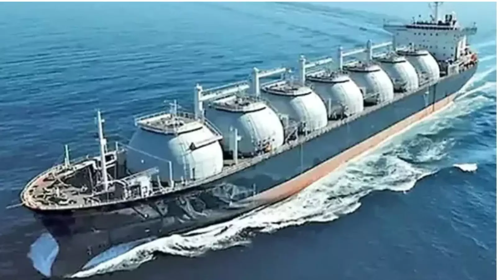 ships carrying LPG gas arrive in visakhapatnam
