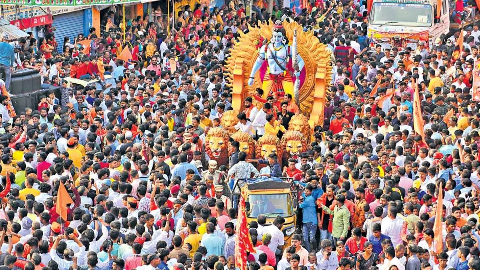 Hyderabad : శ్రీరామనవమి శోభాయాత్ర