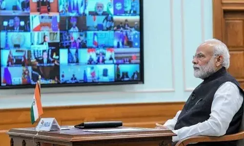 prime minister narendra modi will hold a video conference with the chief ministers of all states today