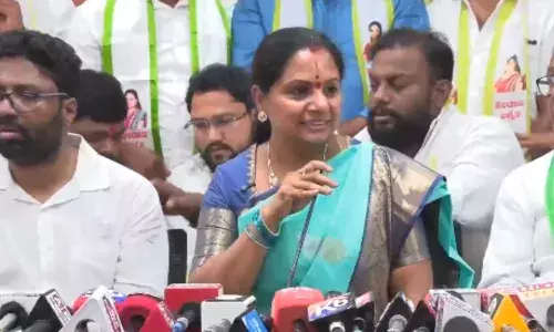 telangana jagruti president kavitha made a key announcement