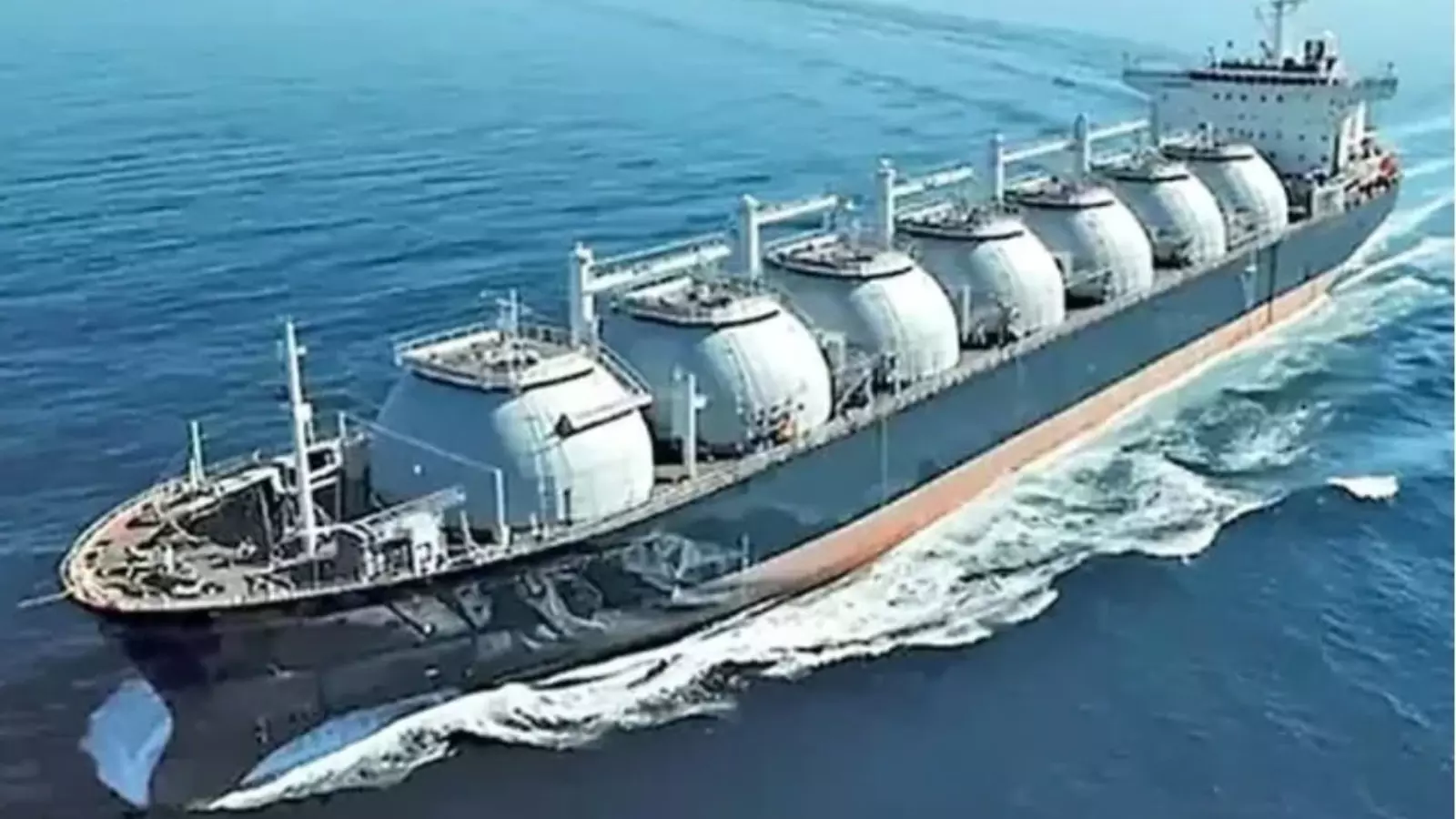 another LPG tanker arrives safely in india