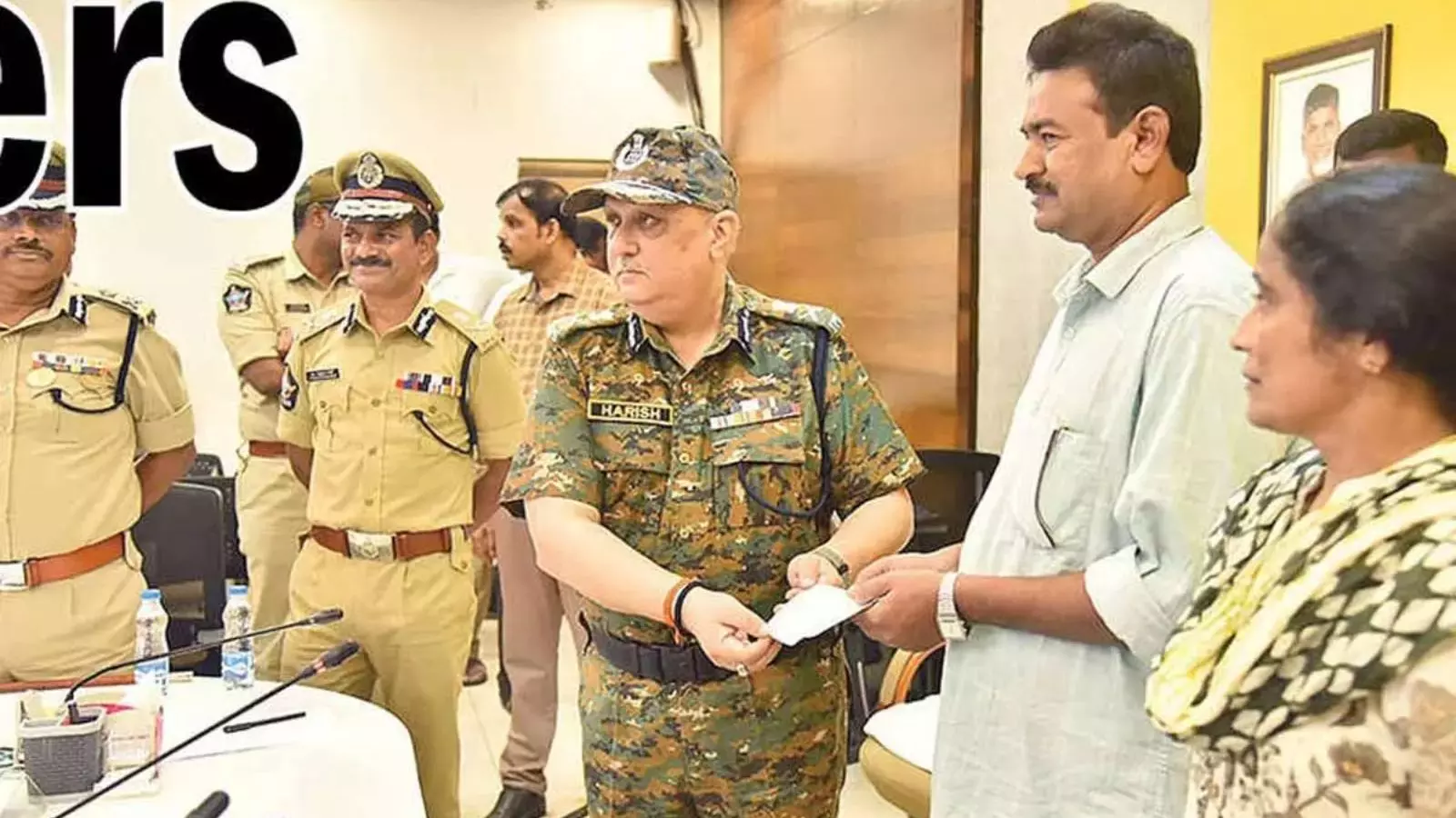 key maoist leaders surrendered before the andhra pradesh dgp key maoist leaders surrendered before the andhra pradesh dgp