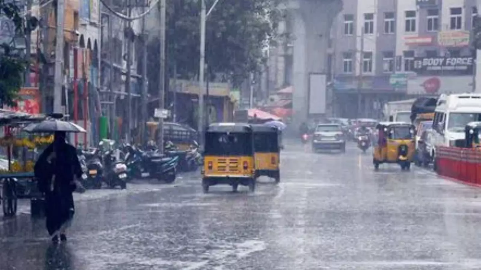 rain expected at many places in hyderabad