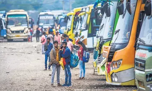 inspections of private travel buses continue in andhra pradesh inspections of private travel buses continue in andhra pradesh