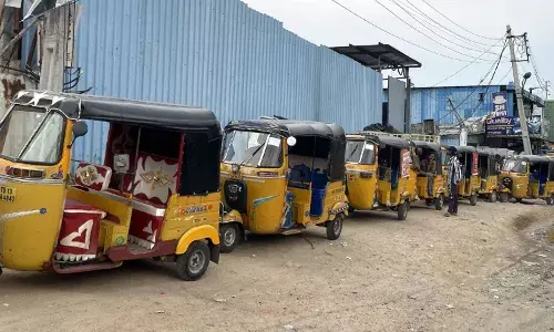 hyderabad auto drivers face gas woes hyderabad auto drivers face gas woes