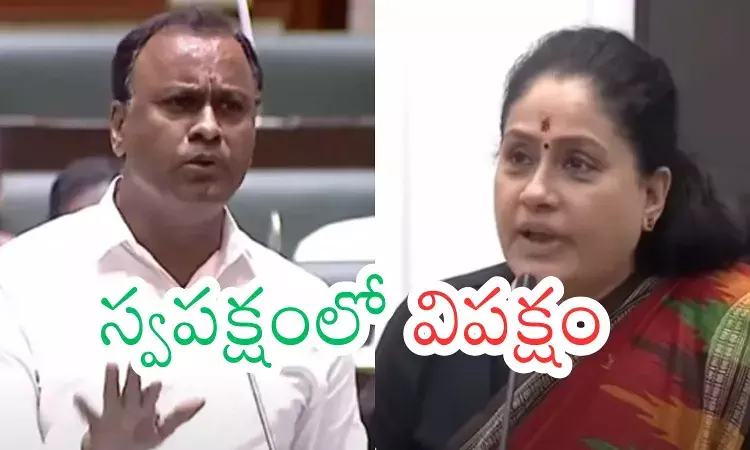 Congress : మంత్రి పదవులు రాకనే ఈ ఫ్రస్టేషన్... ఇద్దరూ ఓపెన్ అయ్యారుగా? Congress : మంత్రి పదవులు రాకనే ఈ ఫ్రస్టేషన్... ఇద్దరూ ఓపెన్ అయ్యారుగా?