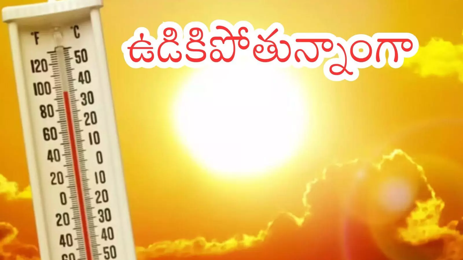 Summer Effect : ఇవేమి ఎండలు...పెనం మీద ఉన్నట్లుందిరా మామా