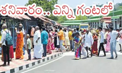 rush of devotees in tirumala has increased