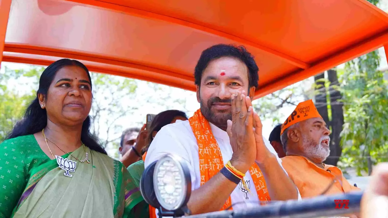 union minister kishan reddy will visit hyderabad today union minister kishan reddy will visit hyderabad today