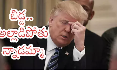 Donald Trump : కుడితిలో పడ్డ ఎలుక ట్రంప్ .. అగ్రరాజ్యమా.. హతవిధీ