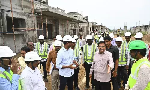 minister narayana reviews progress of amaravati construction works