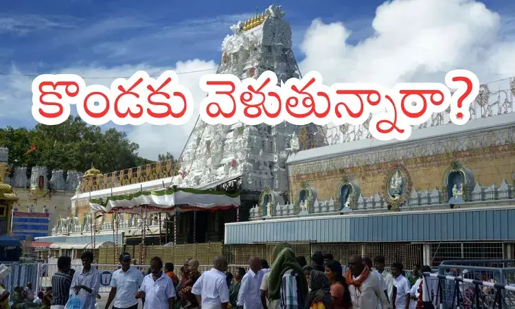 Tirumala : తిరుమలకు నేడు వెళుతున్నారా? అయితే గుడ్ న్యూస్ Tirumala : తిరుమలకు నేడు వెళుతున్నారా? అయితే గుడ్ న్యూస్