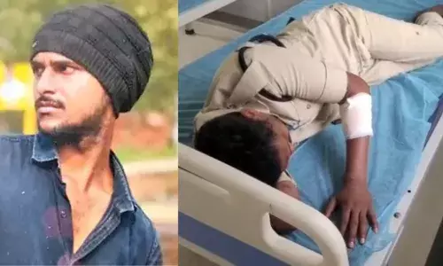 police open fire on suspect in kadapa