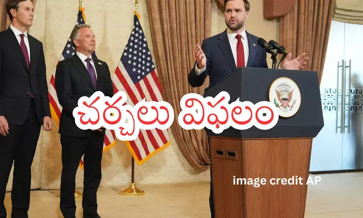 JD Vance during US-Iran talks in Islamabad over nuclear and Hormuz issues