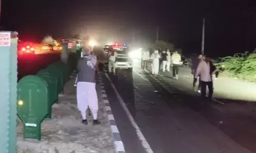 road accident occurred in surendranagar district of gujarat state