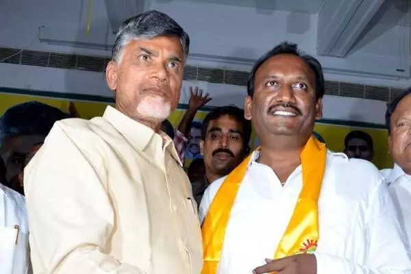 amanchi going to meet chandrababu today