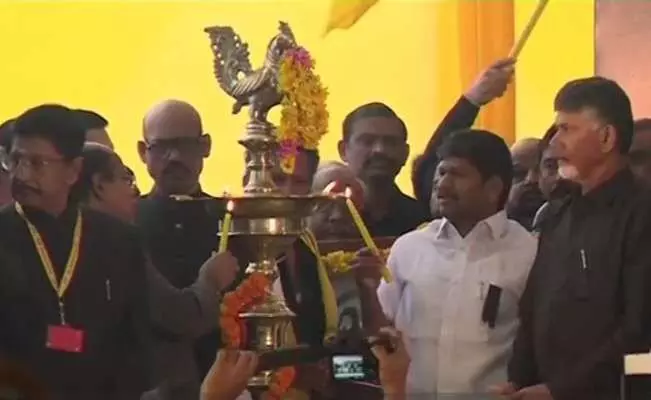 man suicide at ap bhavan