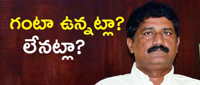 గంటా శ్రీనివాసరావు