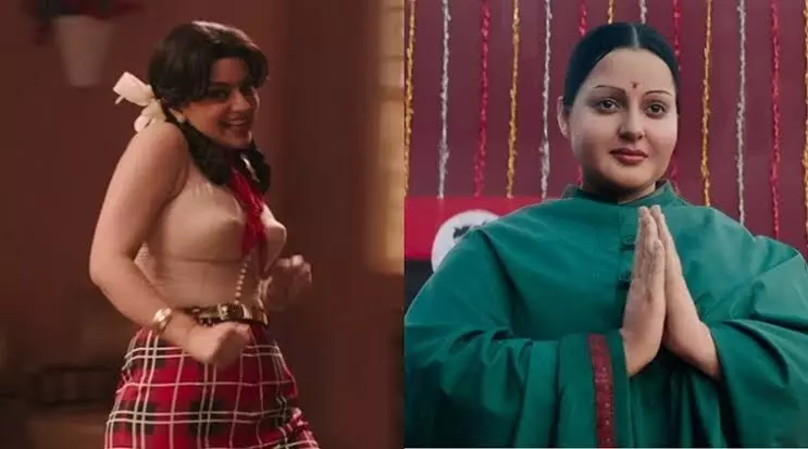 కంగ‌నా ర‌నౌత్ `త‌లైవి` ఫ‌స్ట్‌లుక్‌, టీజ‌ర్ విడుద‌ల‌