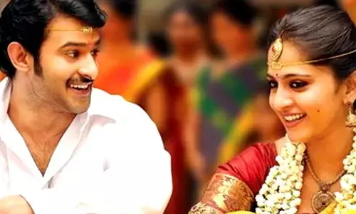 prabhas and anushka in karthikeya wedding