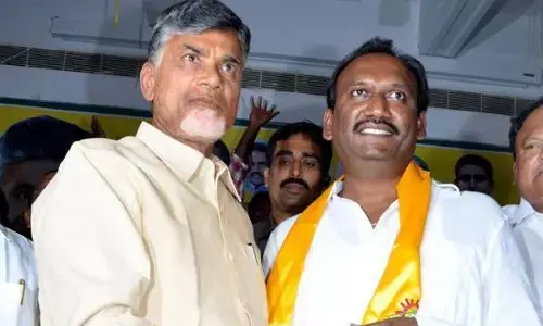 amanchi going to meet chandrababu today