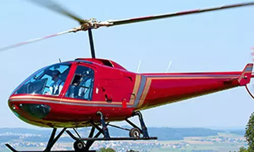 ముఖ్యమంత్రి హెలికాఫ్టర్ లోనే సోదాలు