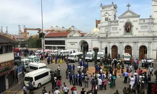 bomb blast in srilanka