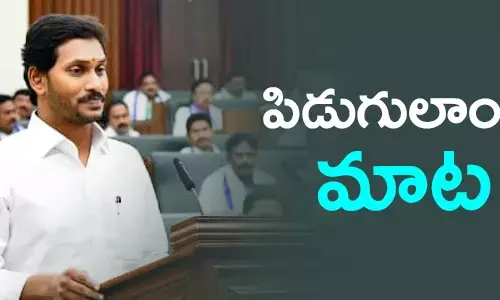 పిడుగులాంటి మాట…