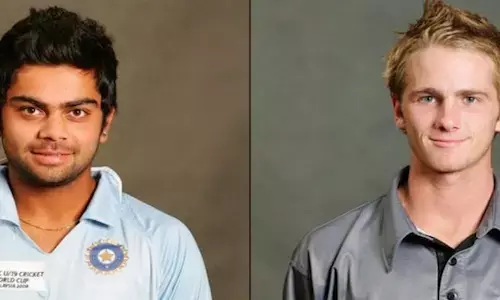 (ప్రపంచ కప్ ) semis Vira Kohli ( విరాట్ కోహ్లీ ) and kane williamson ( కెన్ విలియంసన్ )