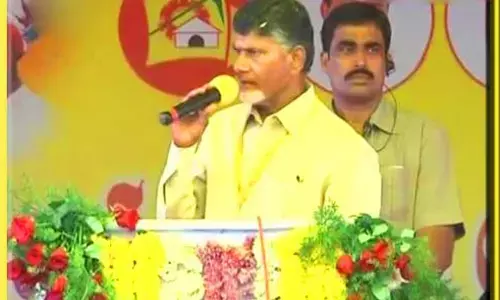 chandrababu delhi hunger strike