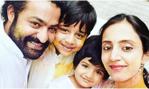 NTR Family Pic