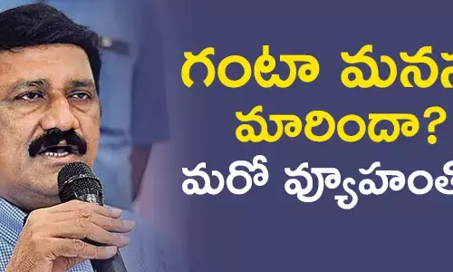 గంటా మనసు మారిందా? మరో వ్యూహంతో?