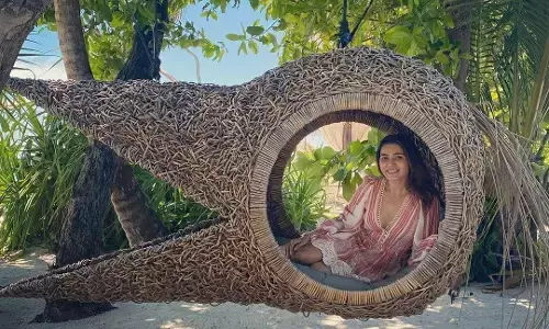 Samantha in Maldives