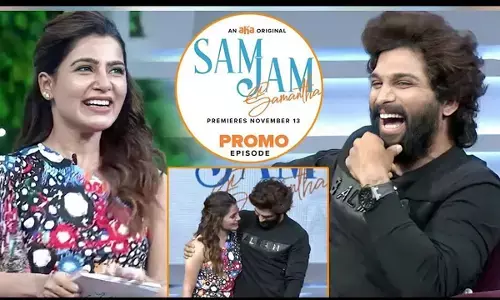 Allu Arjun in Sam Jam
