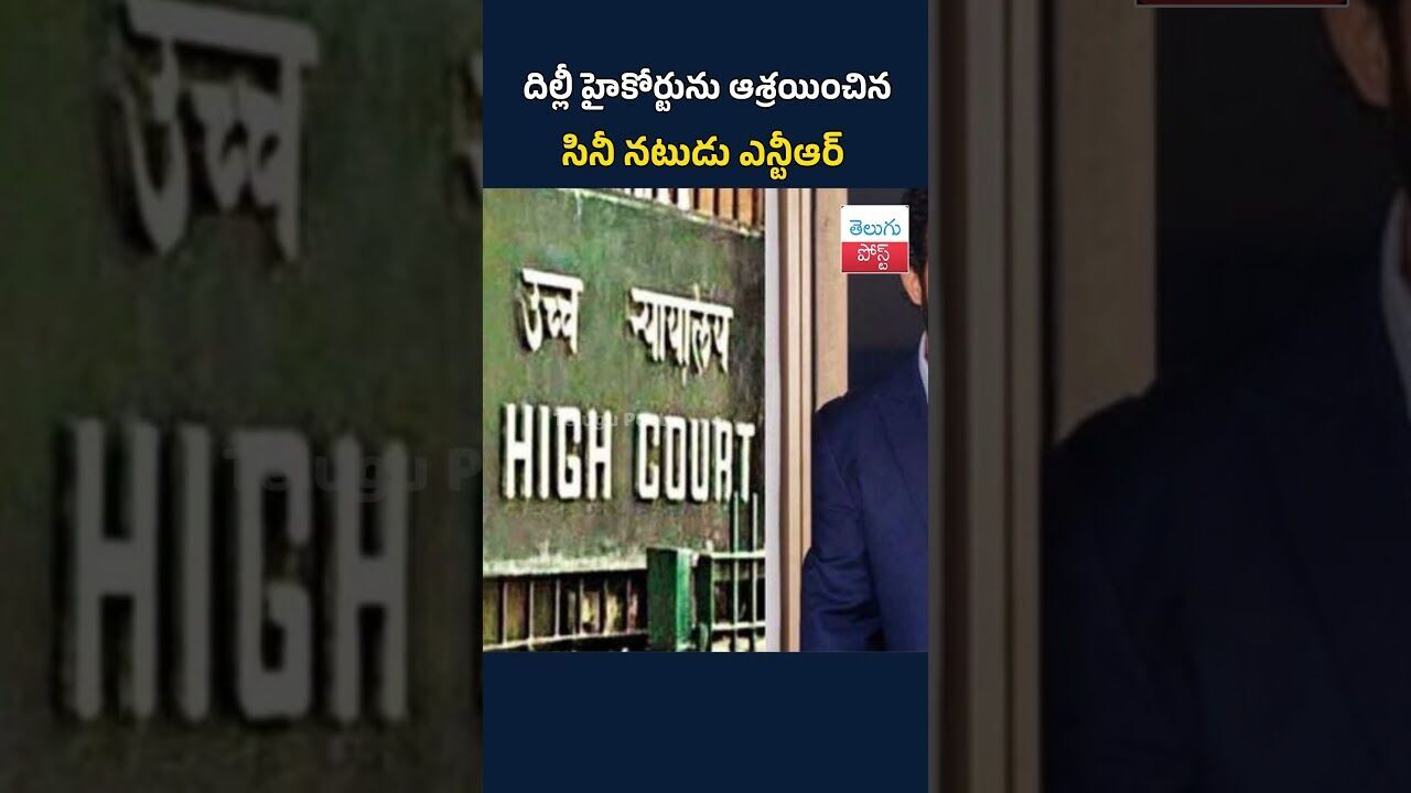 వ్యక్తిత్వ హక్కులు కాపాడాలంటూ హైకోర్టుకు జూ.ఎన్టీఆర్  #telugupost #ntr #highcourt