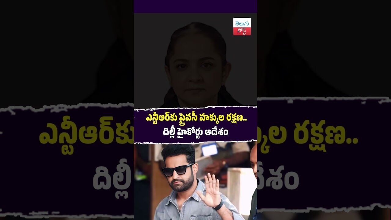 ఎన్టీఆర్‌కు ప్రైవసీ హక్కుల రక్షణ.. దిల్లీ హైకోర్టు ఆదేశం #DelhiHighCourt #NTR #PrivacyRights