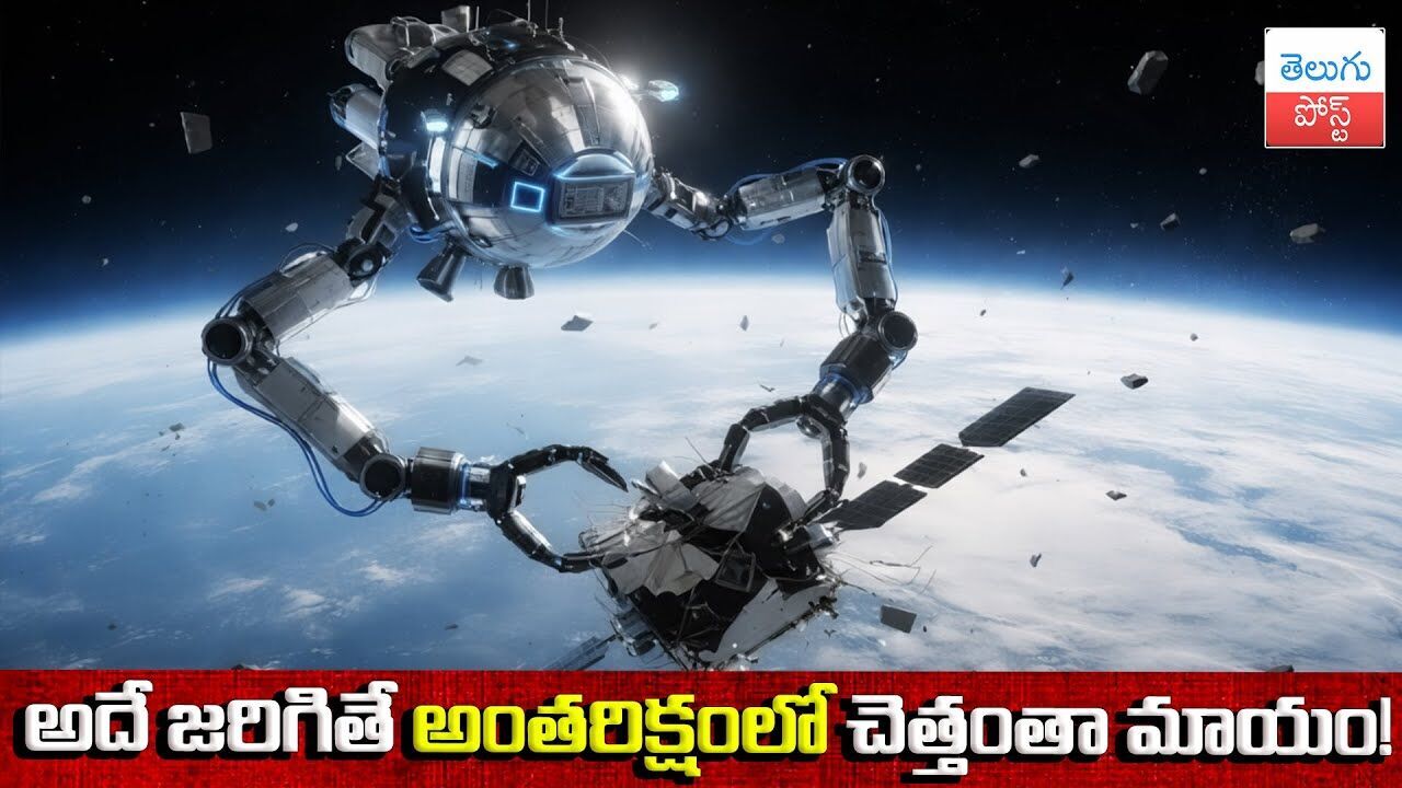 అదే జరిగితే అంతరిక్షంలో చెత్తంతా మాయం! | If this succeeds, space junk could disappear forever!